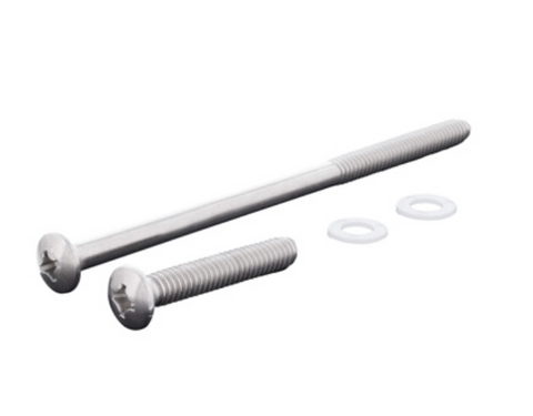 UP-30500-2 : STAINLESS 1 LONG & 1 SHORT BUS LIGHT MOUNTING SCREWS