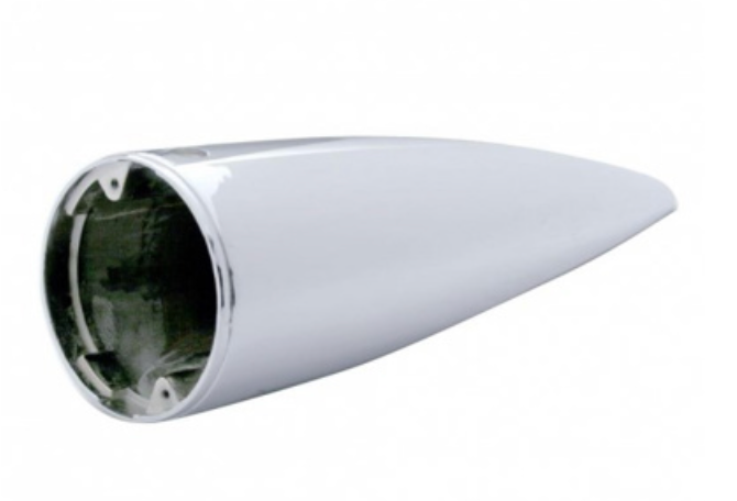 UNITED PACIFIC - 30532-1 : CHROME DIE-CAST CAB LIGHT HOUSING