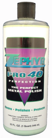 ZP - PRO-40 Perfection Metal Polish - 32oz