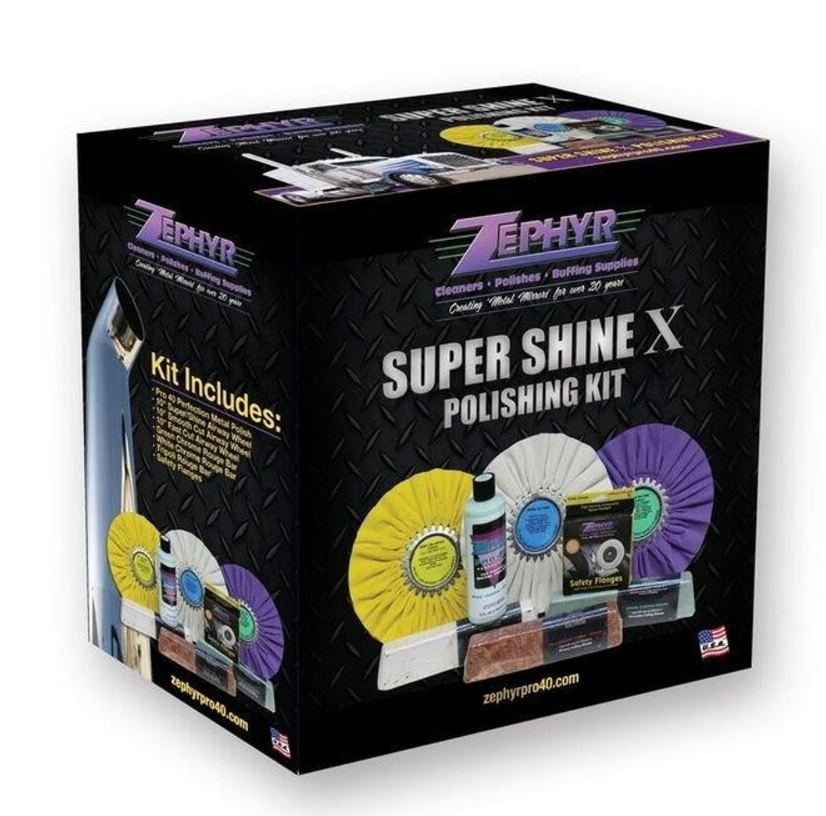 ZEPHYR - Super Shine X Polishing Kit