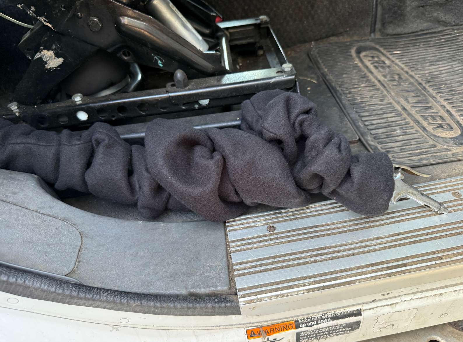 AACC - Air Hose Cover - Fleece Black