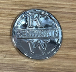 GS-S2 : Chrome Kenworth Steering Wheel Logo Insert
