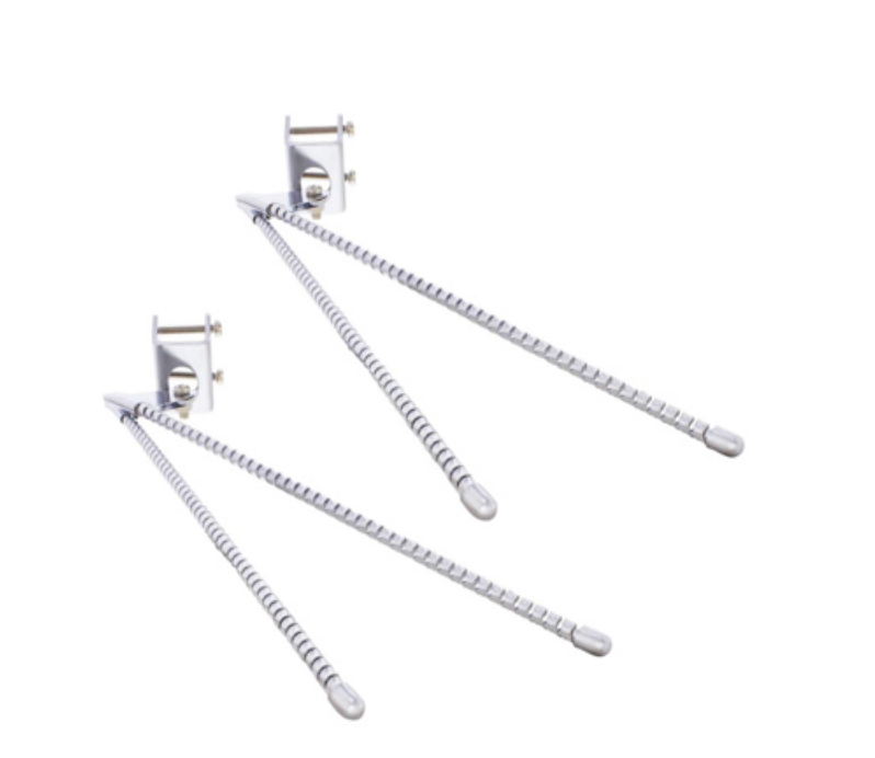 UNITED PACIFIC - 70203 : CHROME CURB FEELERS (2-PACK)