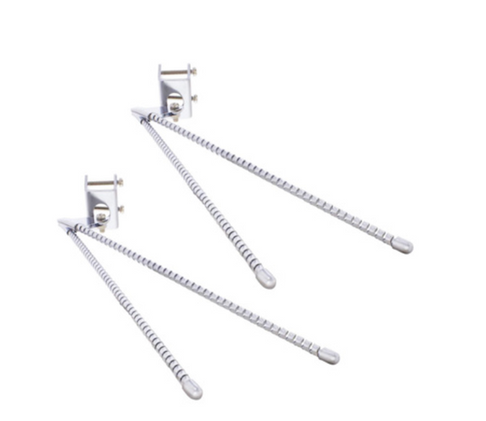 UNITED PACIFIC - 70203 : CHROME CURB FEELERS (2-PACK)