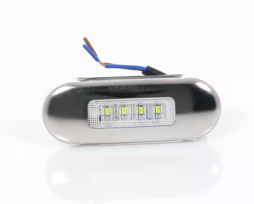 AACC - Streamline Series - Red LED / Clear Lens