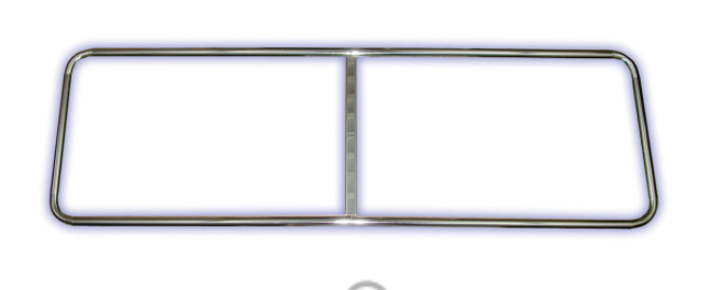 TWS-KEN : Kenworth, W900 Flat Glass Windshield Trim, (7 Piece Kit)