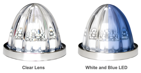 AACC-SAWB : Starlight Series Dual Colour Range - Clear Lens / White & Blue LED
