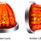AACC-SAA : Starlight Series Watermelon Range - Amber Lens / Amber LED