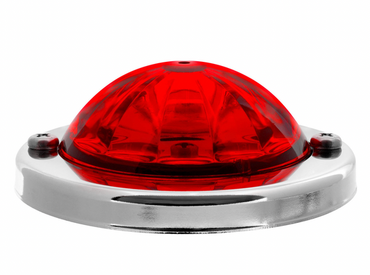 GG- 81662: Red Lens/Red LED - Mini Super Star Watermelon