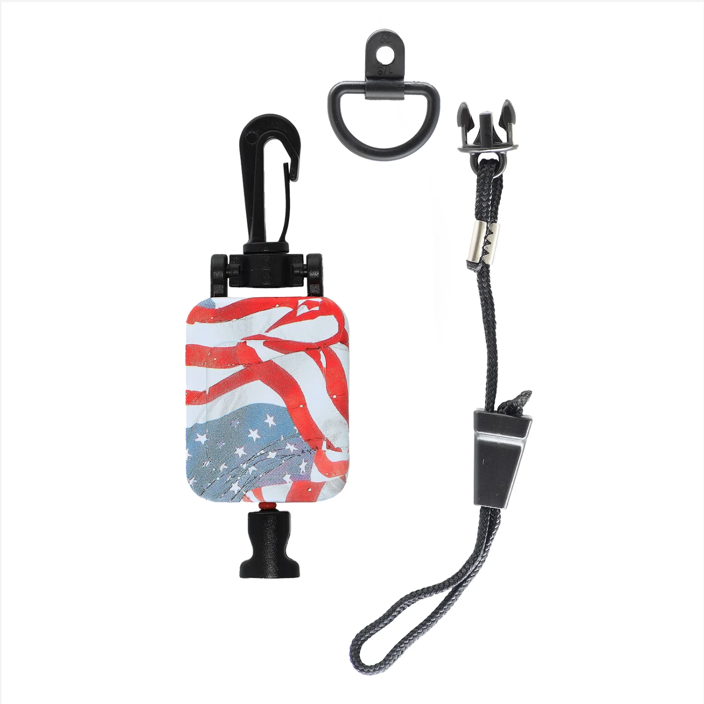 GEAR KEEPER -  RT24212 - CB UHF Mic Keeper, Standard, Stars & Strips