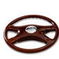 NTP - SW-Wood: 18" All Wood Steering Wheel With 4 Spokes