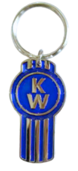 AACC - BLV1 - Blue KENWORTH Keyring