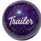 GR-TCKN-PU: Purple Glitter Tractor Brake Knob with Adapter