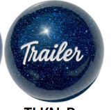 GR - TLKN-B : Blue Glitter Trailer Brake Knob with Adapter