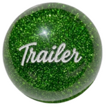 GR - TLKN-CG : Cactus Green Glitter Trailer Brake Knob with Adapter