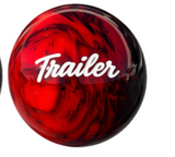 GR - TLKN-R-R : Red Rock Design Trailer Brake Knob with Adapter