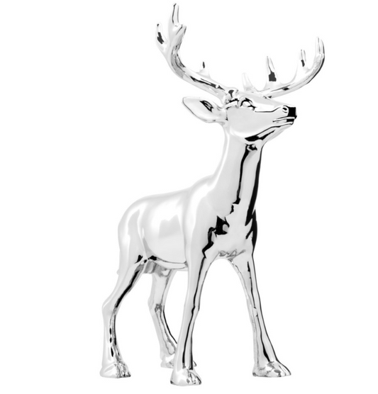 GG - 48128: Chrome Buck Hood Ornament