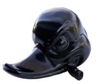 RDBK40027- Black Convoy Duck Head Shift Knobs