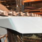 22857CA - LED Multi-Volt Cab Roof Light Clear/Amber
