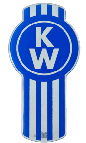 KWLOGOBLU/WHI: KW New style Cobalt Blue and White Large Skin
