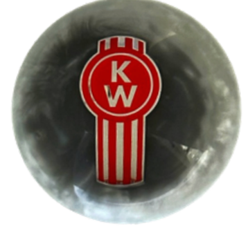 GR - SHKN-KW-P-GR: Pearl Grey Kenworth Shift Knob