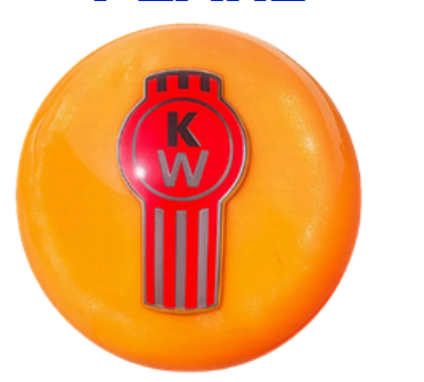 GR - SHKN-KW-P-OR: Pearl Orange Kenworth Shift Knob