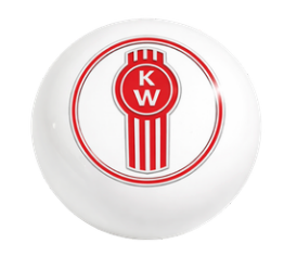 GR - SHKN-KW-W/W: Solid White Kenworth Shift Knob
