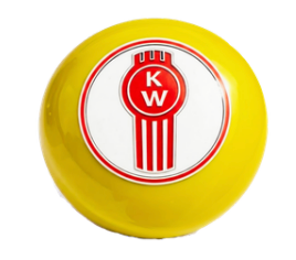 GR - SHKN-KW-YL/W: Solid Yellow Kenworth Shift Knob