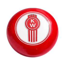 GR - SHKN-KW-P-R/W: Pearl Red Kenworth Shift Knob