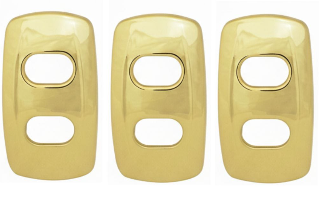 AACC-CS2G003: Switch Cover Post 2008 3Pack - Gold