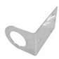 JML-SS-1030: Stainless BUMPER Light Bracket (1) watermelon light  hole universal mount (PAIR)