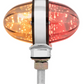 GG - 75199: Smoked Lens - Amber/Red LED 3" Watermelon Double Face High Power LED Pedestal Light