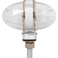 GG- 75198: Clear Lens - Amber/Red LED 3" Watermelon Double Face High Power LED Pedestal Light