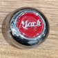 GS-MBR1 : Billet Pear Shaped Gear Shifter - Red Mack