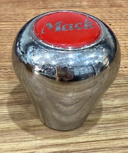 GS-MBR1 : Billet Pear Shaped Gear Shifter - Red Mack