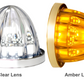 AACC-SACA : Starlight Series Watermelon Range - Clear Lens / Amber LED