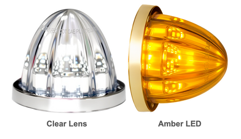 AACC-SACA : Starlight Series Watermelon Range - Clear Lens / Amber LED