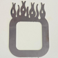 AACC-Western Star Stainless Flame Door Handle Surround
