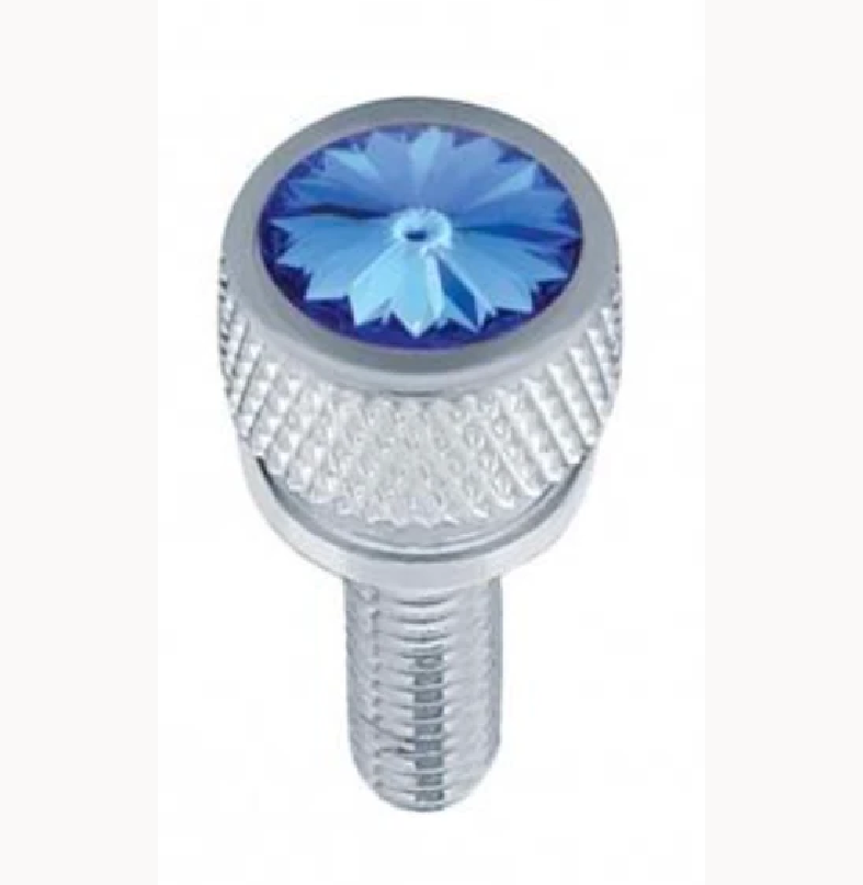 UNITED PACIFIC - 23809 : Kenworth Short Dash Screw w/ Blue Diamond (12 Pack)