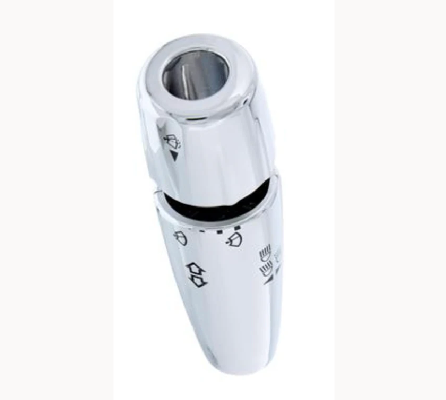 UNITED PACIFIC - 41408 : Chrome Plastic Turn Signal Lever Cover For 2006-2019 Peterbilt & Kenworth