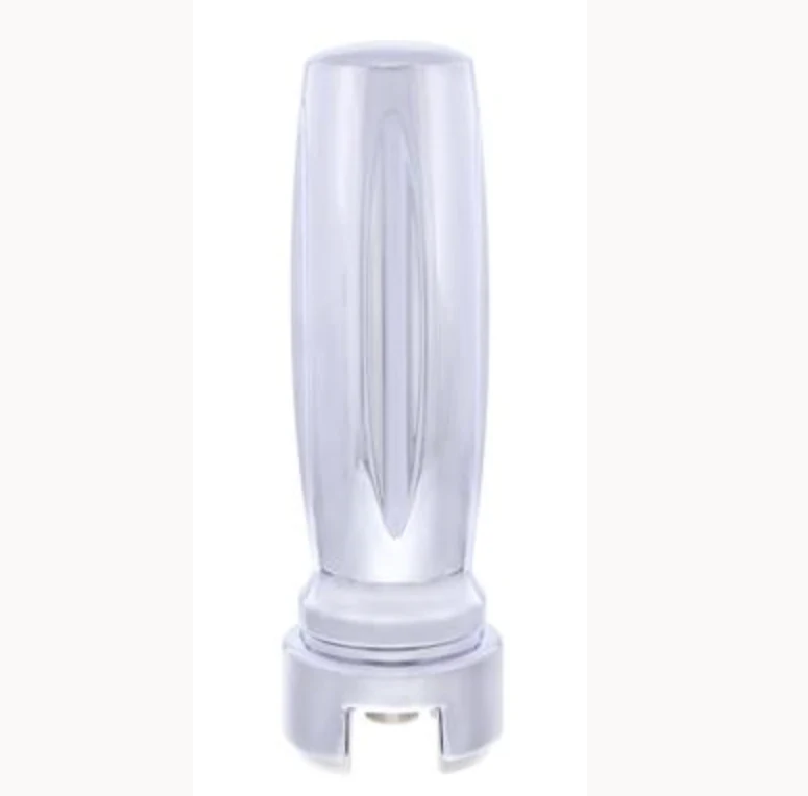 UP-70610 : Chrome M30X3.5 Thread-On Vegas Gearshift Knob With 13/15/18 Speed Adapter - Vertical