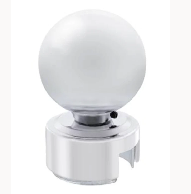 UP-70612 : Chrome Ball Gearshift Knob With 13/15/18 Speed Adapter