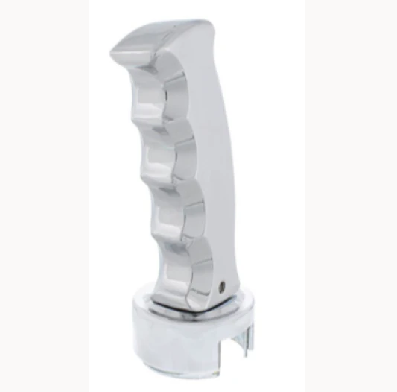 UNITED PACIFIC - 70636 : CHALLENGER GEARSHIFT KNOB WITH 13/15/18 SPEED ADAPTER - CHROME