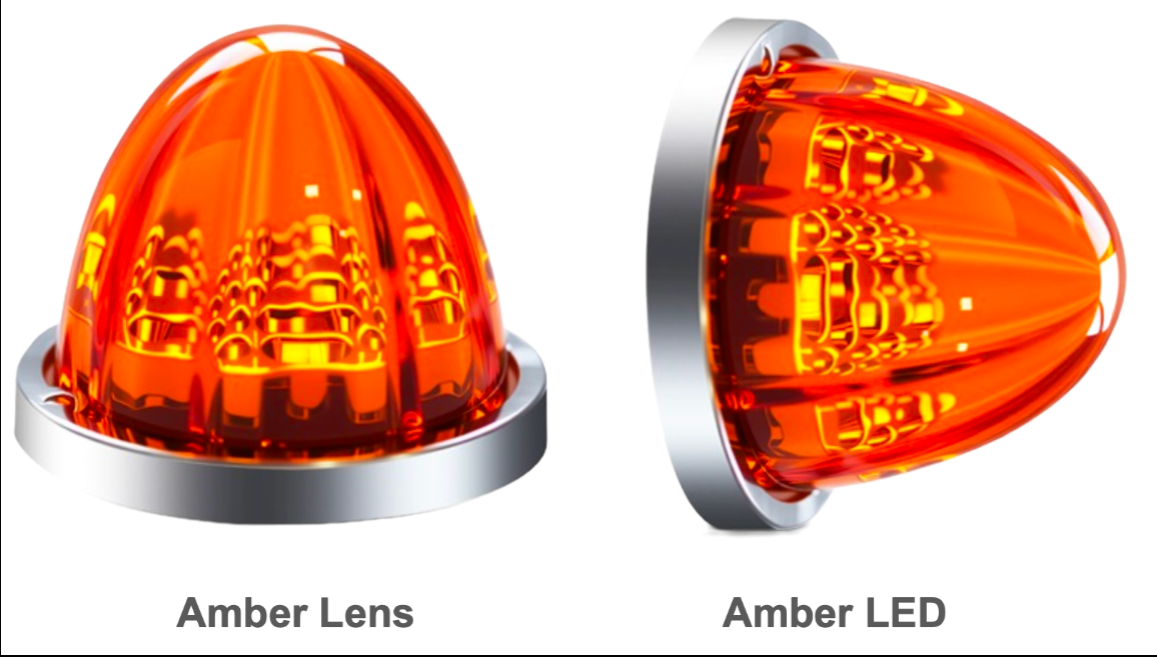 AACC - KI-C-D : Kenworth Chrome Double Interior Kits - Polycarbonate Lens (starlight series)