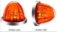 AACC - KI-C-D : Kenworth Chrome Double Interior Kits - Polycarbonate Lens (starlight series)
