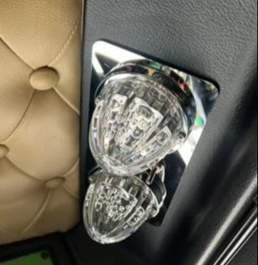 AACC - KI-C-D : Kenworth Chrome Double Interior Kits - Polycarbonate Lens (Starburst Series)