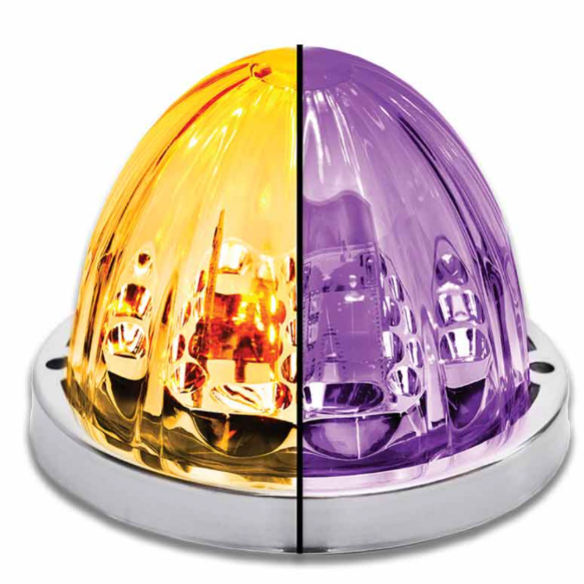 AACC - KI-C-D : Kenworth Chrome Double Interior Kits - Polycarbonate Lens (Starburst Series)
