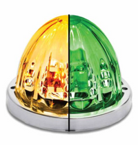 AACC - KI-C-D : Kenworth Chrome Double Interior Kits - Polycarbonate Lens (Starburst Series)