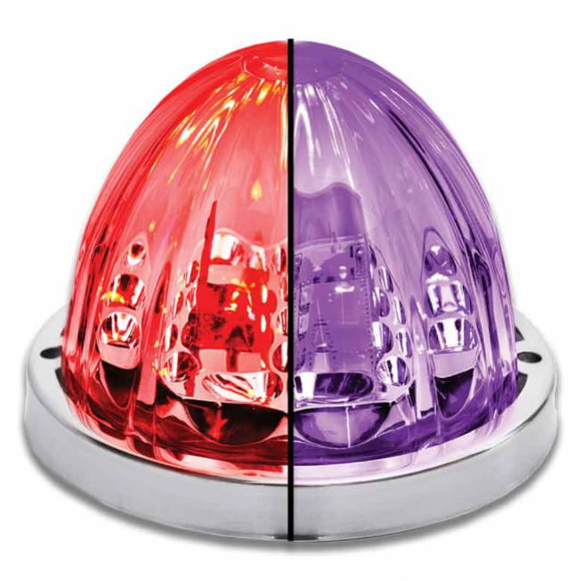 AACC - KI-C-D : Kenworth Chrome Double Interior Kits - Polycarbonate Lens (Starburst Series)