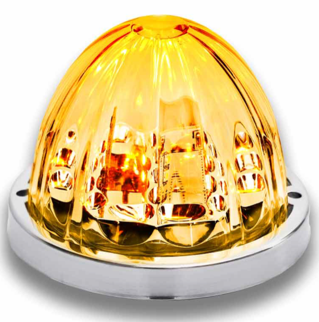 AACC - KI-C-D : Kenworth Chrome Double Interior Kits - Polycarbonate Lens (Starburst Series)